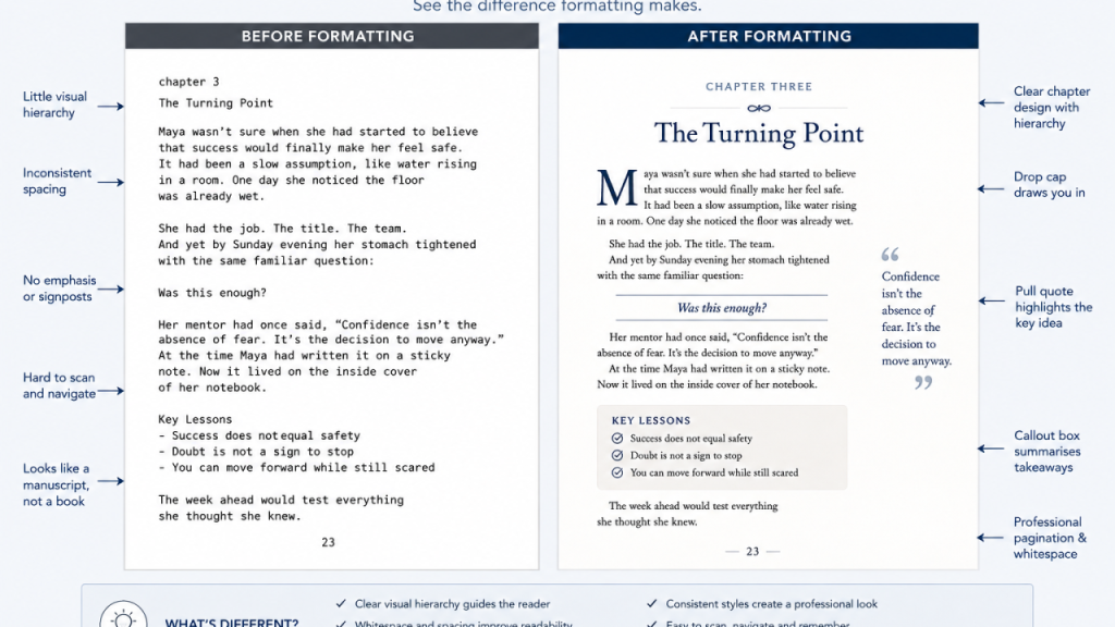 Your Manuscript Is Finished. Why Does It Still Look Like a Word Document?